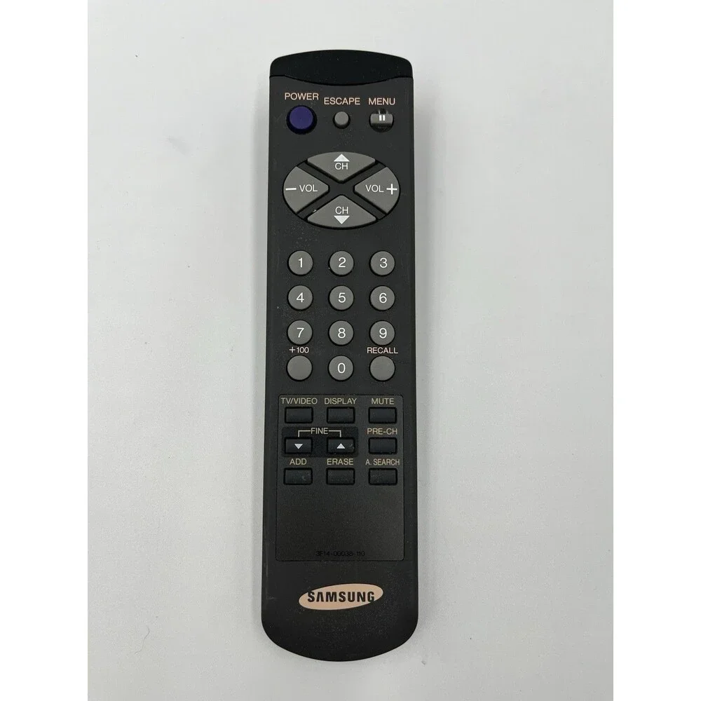 Original SAMSUNG 3F14-00038-111 Remote Control TXC2715 TCC1360 Tested OEM